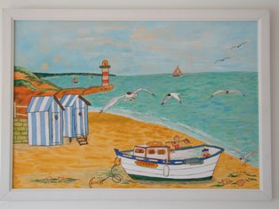 peinture de Josette Bude Laurent